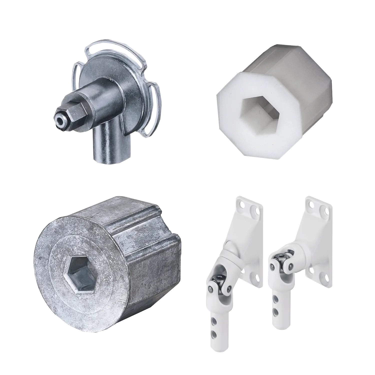 Kurbelgetriebe, Kurbelstangen und Gelenklager